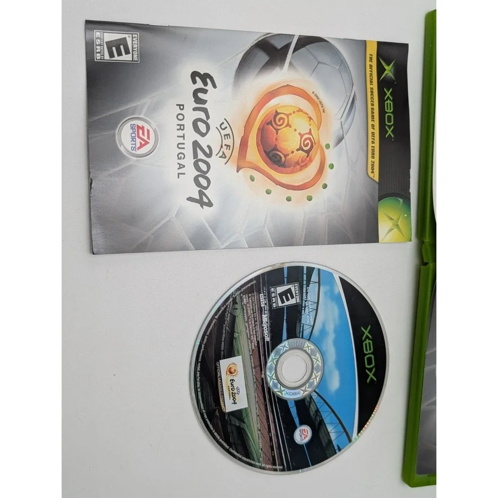 UEFA Euro 2004 Portugal (Xbox, 2004) Complete Tested Working OG Soccer Xbox
